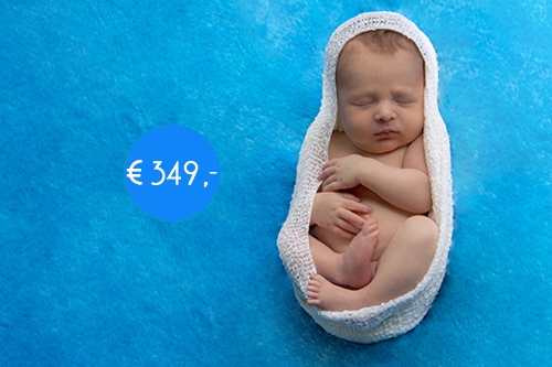 professionele newborn fotoshoot - Type basic
