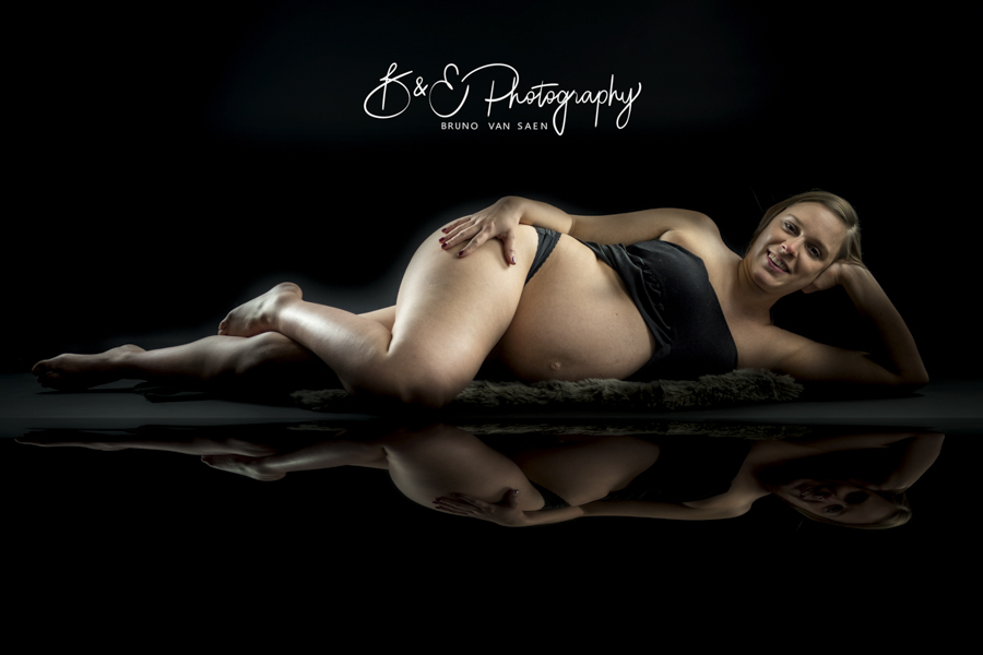 Zwangerschapsfoto's - Bruno Van Saen & Els Van Den Borre